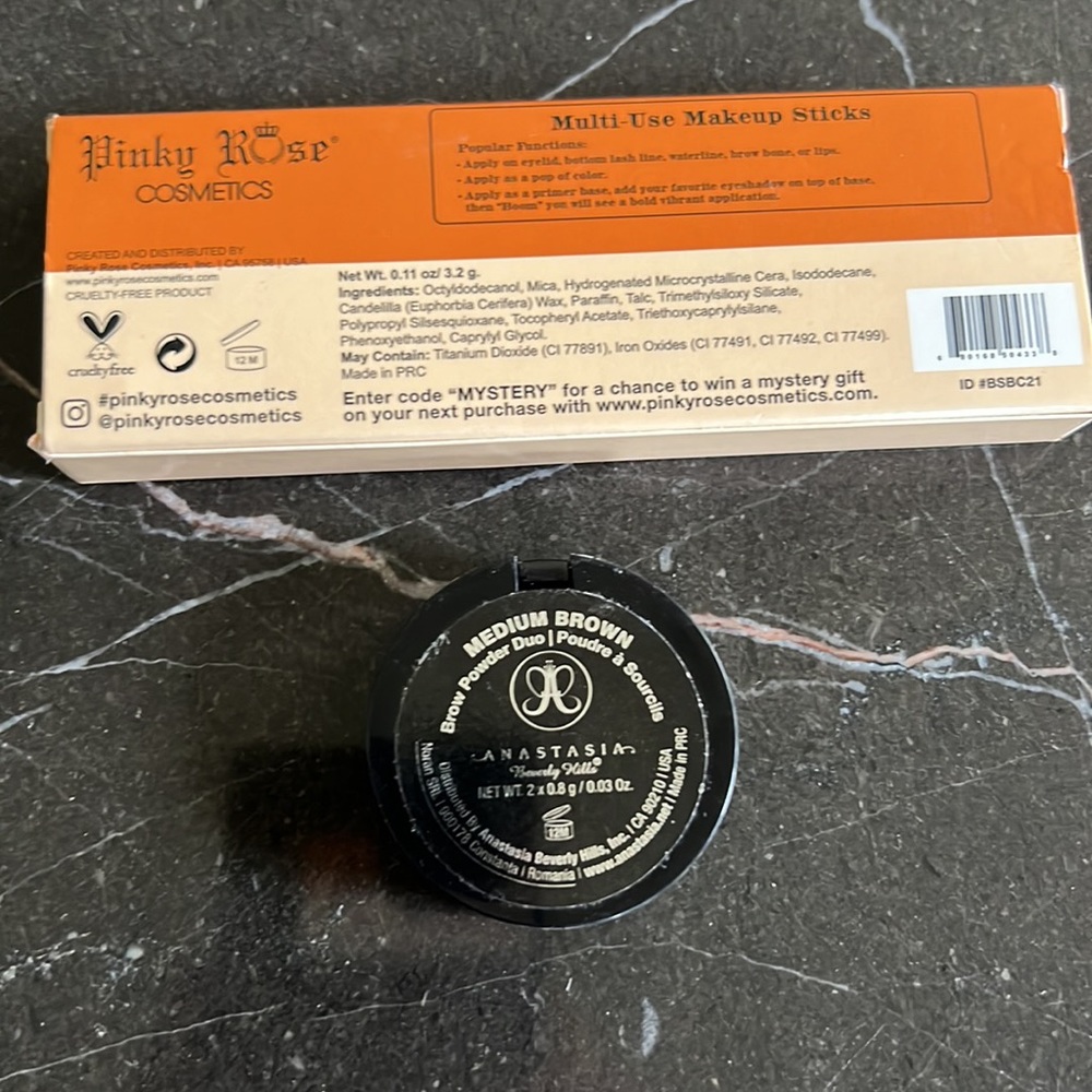 Anastasia Brow Duo and Pinky Rose Multi Use Sticks NEW - Picture 5 of 9